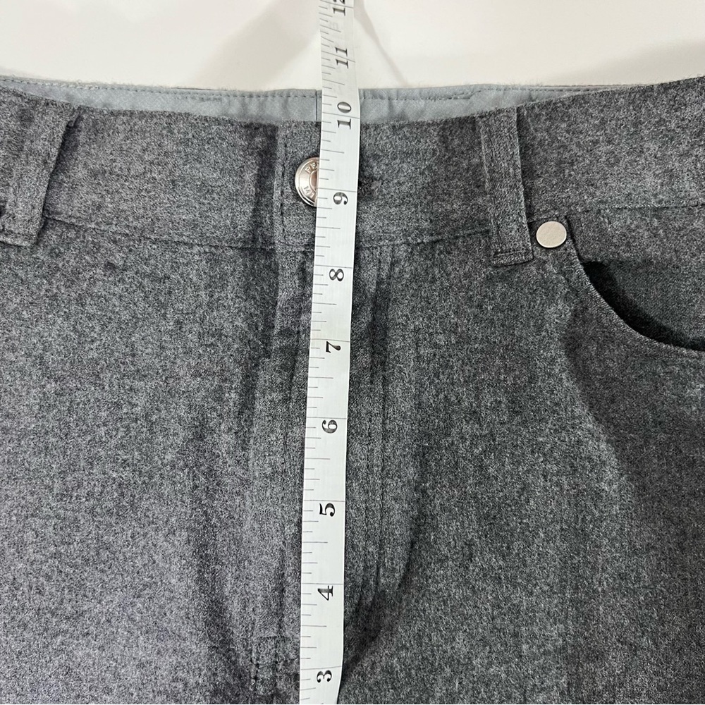 Peter Millar Collection Wool Dress Five Pocket Pants size 35 Gray - Picture 11 of 12
